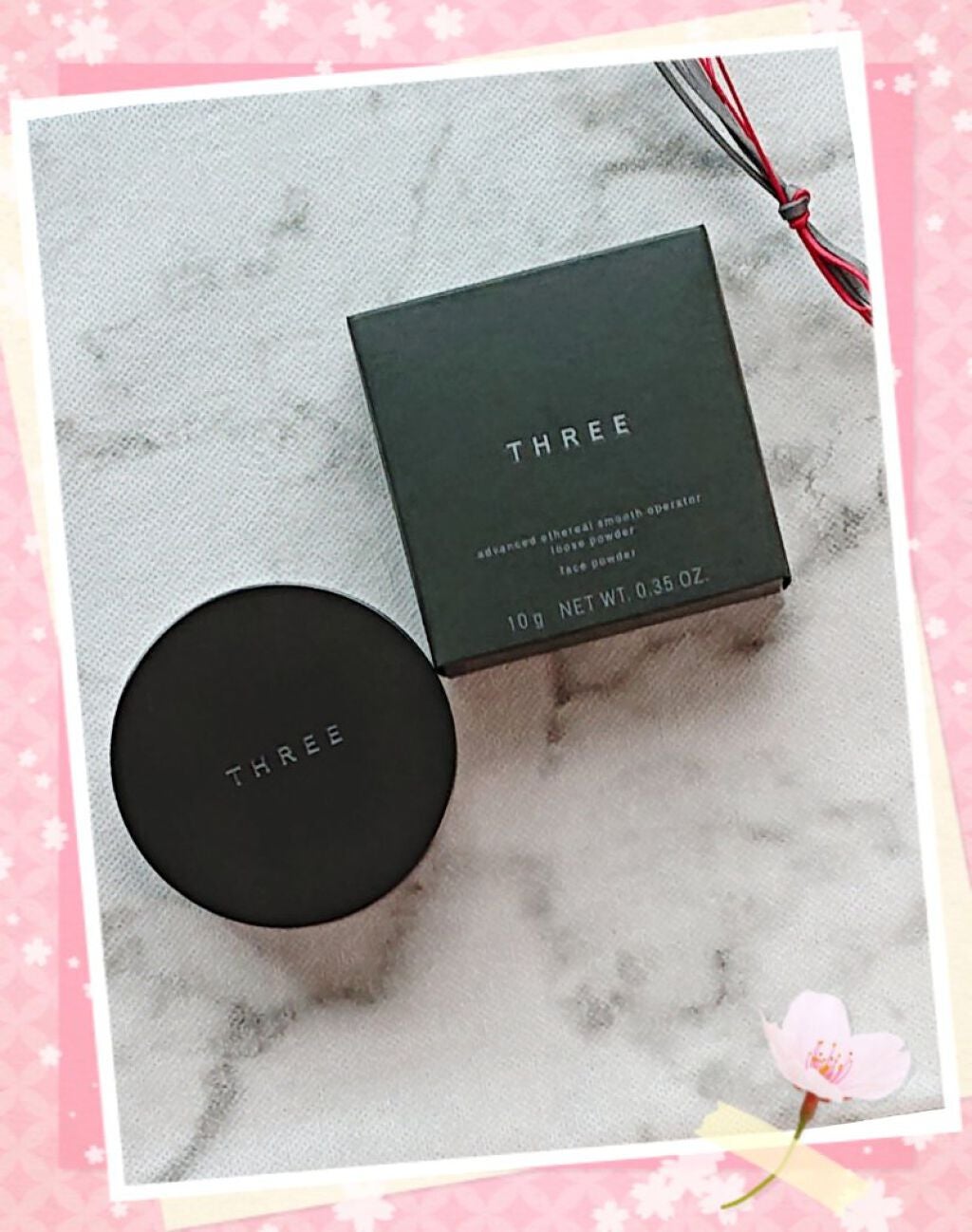 アドバンスドエシリアルスムースオペレーター ルースパウダー/THREE/ルースパウダーを使ったクチコミ(1枚目)