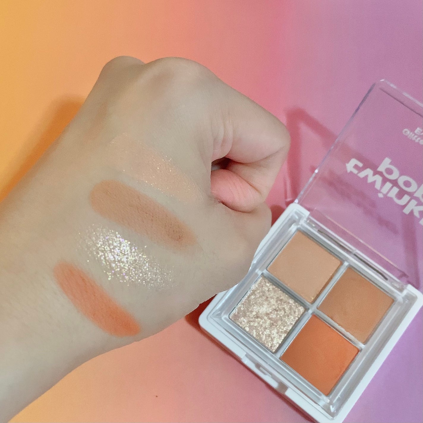 グリッターレイヤリングアイシャドウパレット/TWINKLE POP/アイシャドウパレットを使ったクチコミ(2枚目)