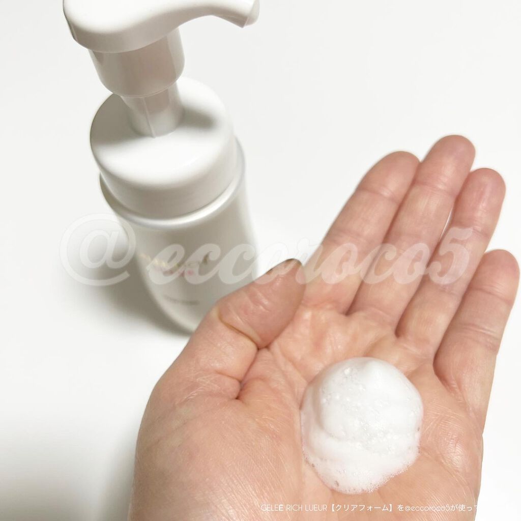 リュール クリアフォーム/ジュレリッチ/洗顔フォームを使ったクチコミ(1枚目)