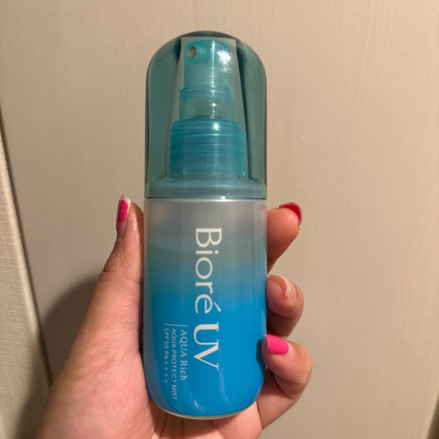 ビオレUV アクアリッチ アクアプロテクトミスト/ビオレ/日焼け止めミスト・スプレーを使ったクチコミ(1枚目)