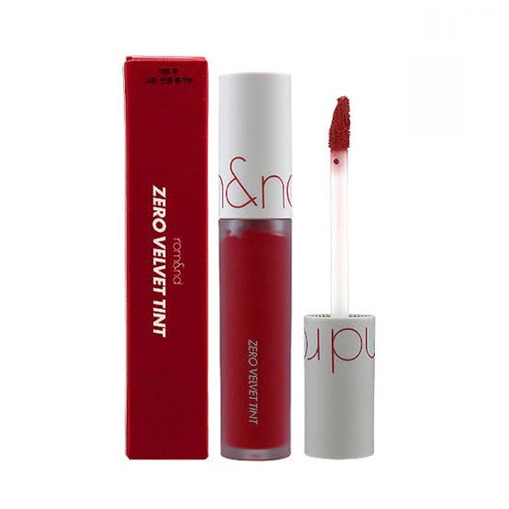 ゼロベルベットティント/rom&nd/リップティントを使ったクチコミ(1枚目)