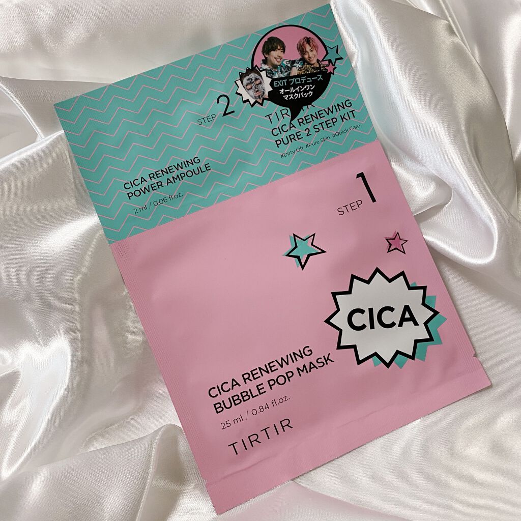 TIRTIR(ティルティル) シカリニューイングピュアツーステップキットのクチコミ「

#TIRTIR
#CICARENEWINGPURE2STEPKIT

TIR TIRのシカ.....」（1枚目）