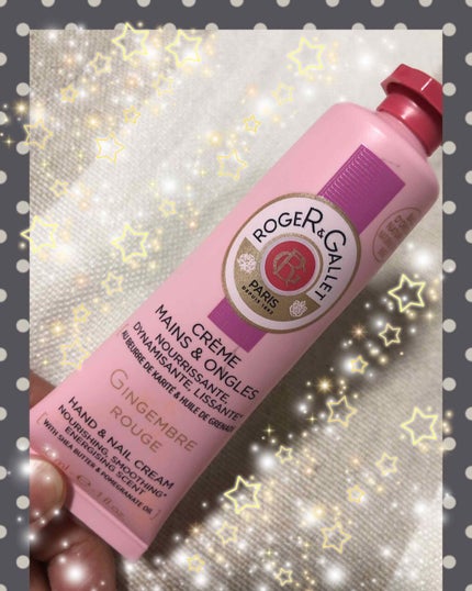 ジンジャールージュパフューム ハンドクリーム/ロジェ・ガレ/ハンドクリームを使ったクチコミ(1枚目)