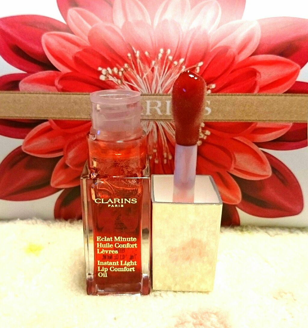 コンフォート リップオイル /CLARINS/リップグロスを使ったクチコミ（2枚目）