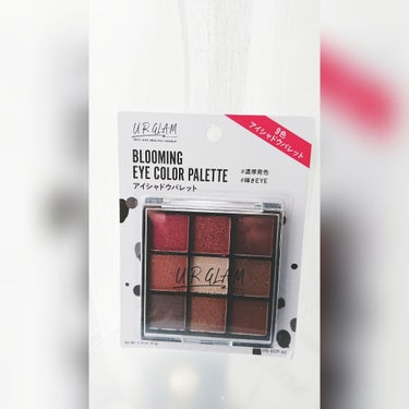 UR GLAM　BLOOMING EYE COLOR PALETTE/U R GLAM/アイシャドウパレットを使ったクチコミ（2枚目）