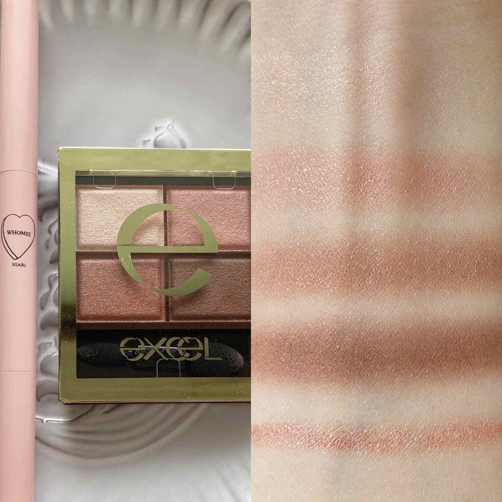 スキニーリッチシャドウ/excel/アイシャドウパレットを使ったクチコミ(6枚目)