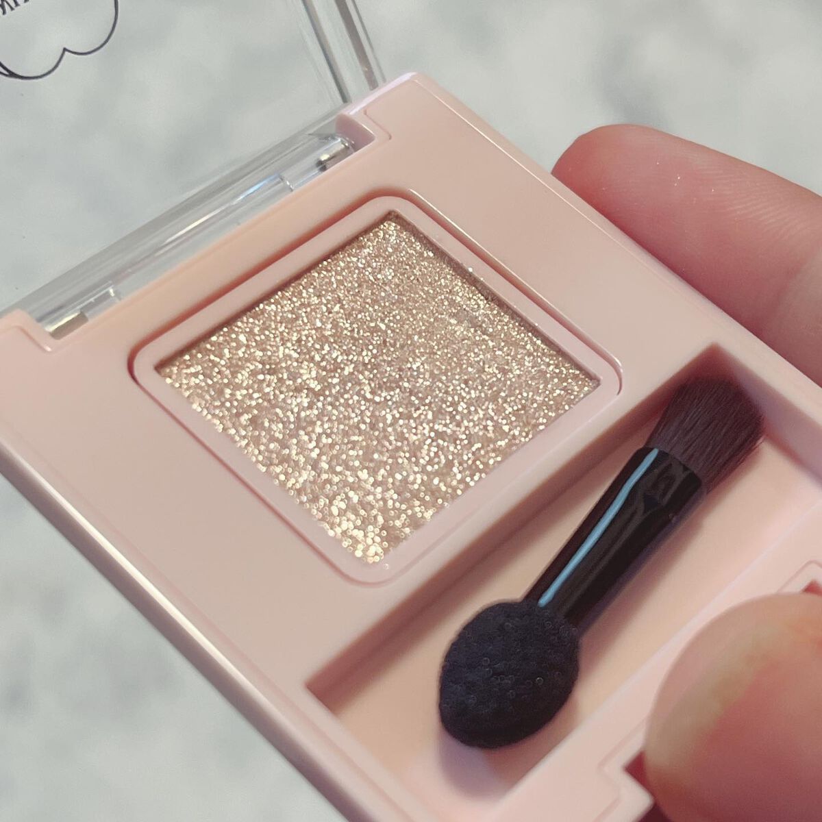 フーミー シングルラメシャドウ/WHOMEE/単色アイシャドウを使ったクチコミ(3枚目)