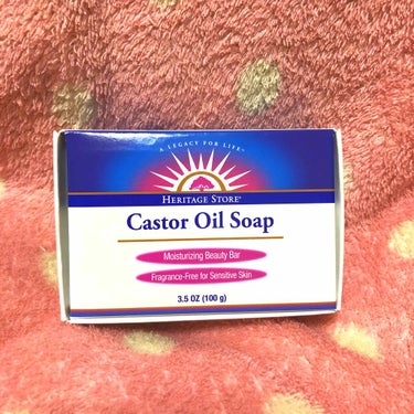 Castor Oil Soap/Heritage consumer products(海外)/ボディ石鹸を使ったクチコミ（1枚目）