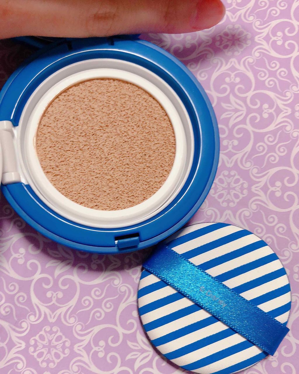 ディズニーCCロングラスティングクッション/THE FACE SHOP/クッションファンデーションを使ったクチコミ（2枚目）