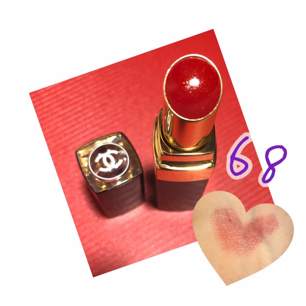 ルージュ ココ フラッシュ/CHANEL/口紅を使ったクチコミ（1枚目）