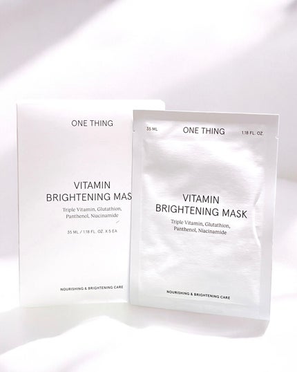 ビタミンブライトニングマスク/ONE THING/シートマスク・パックを使ったクチコミ(9枚目)