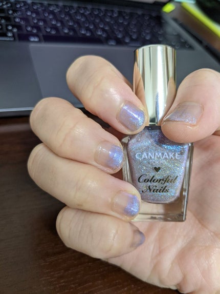 カラフルネイルズ/キャンメイク/マニキュアを使ったクチコミ(3枚目)