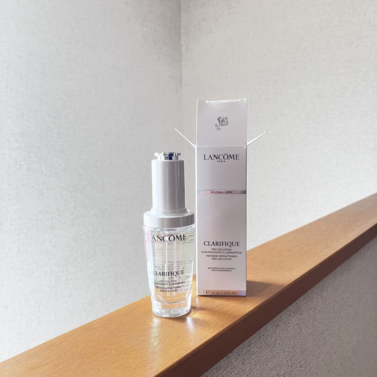 クラリフィック ブライトニング セラム/LANCOME/美容液を使ったクチコミ（2枚目）