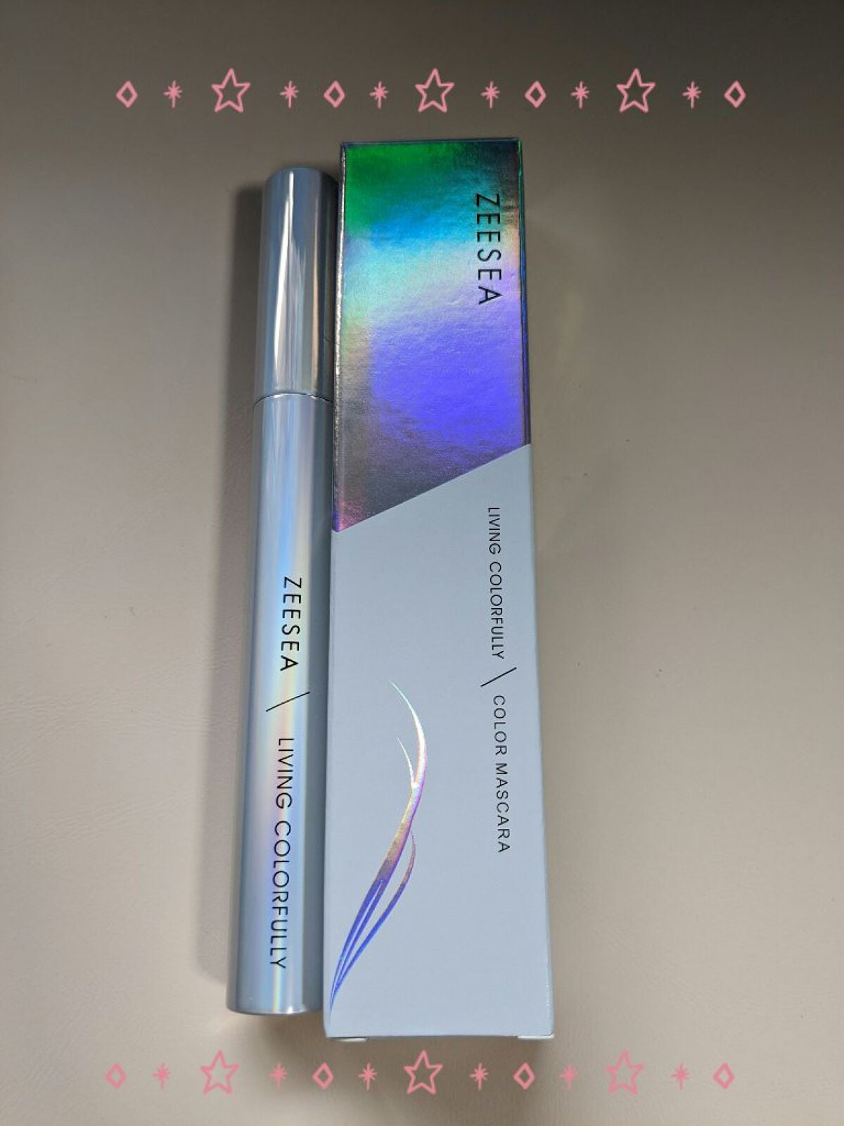 ダイヤモンドシリーズ カラーマスカラ/ZEESEA/マスカラを使ったクチコミ(1枚目)