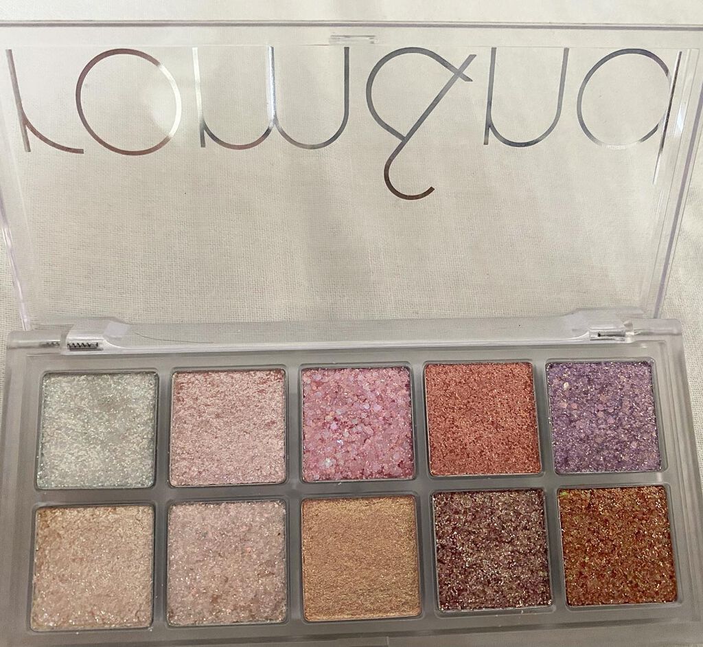 リキッド グリッター シャドウ/rom&nd/グリッターを使ったクチコミ（2枚目）