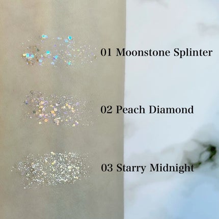 シャイラスティンググリッタージェル/POPSY NOTE/グリッターを使ったクチコミ(3枚目)