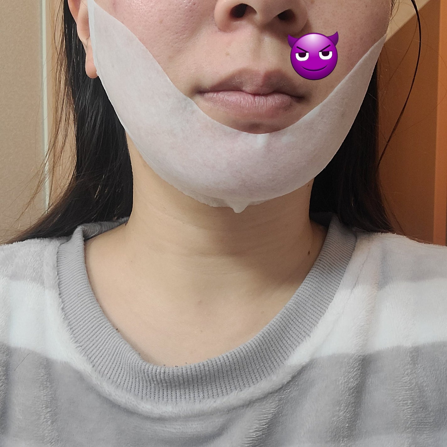 フェイスマスクシート(ドライシート)/DAISO/シートマスク・パックを使ったクチコミ(2枚目)