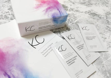 KC むきタマつるん 発泡美容液クレンジング/ハーブ健康本舗/クレンジングジェルを使ったクチコミ(3枚目)