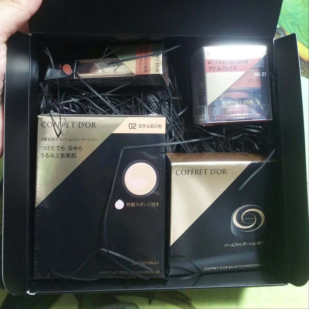 3Dトランスカラー アイ＆フェイス BE-21 モカピーチ/コフレドール/ジェル・クリームアイシャドウを使ったクチコミ（1枚目）