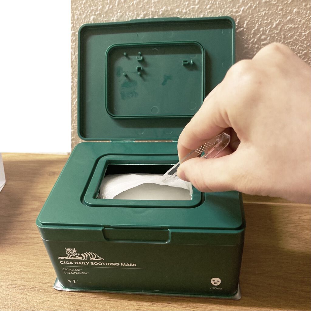 CICA デイリースージングマスク/VT/シートマスク・パックを使ったクチコミ（2枚目）