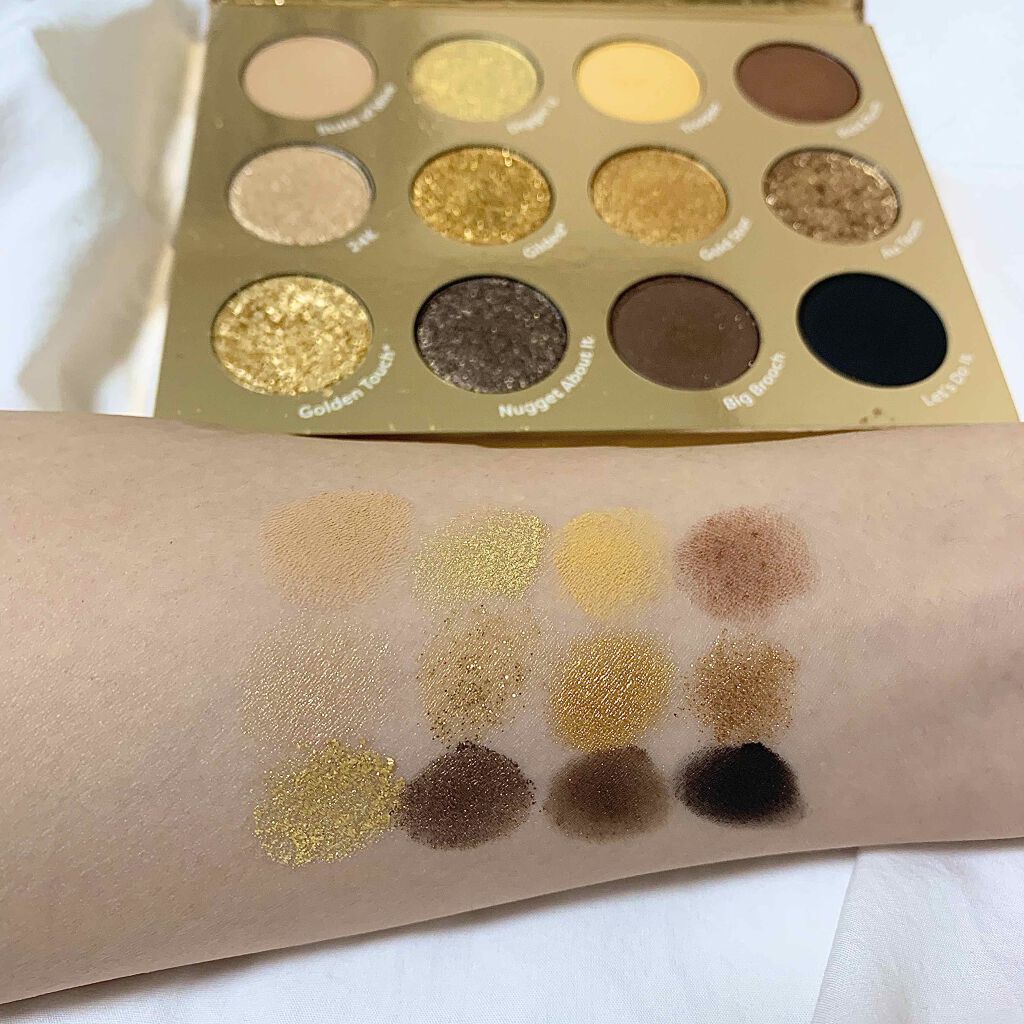 グッド アズ ゴールド/ColourPop/アイシャドウパレットを使ったクチコミ（2枚目）