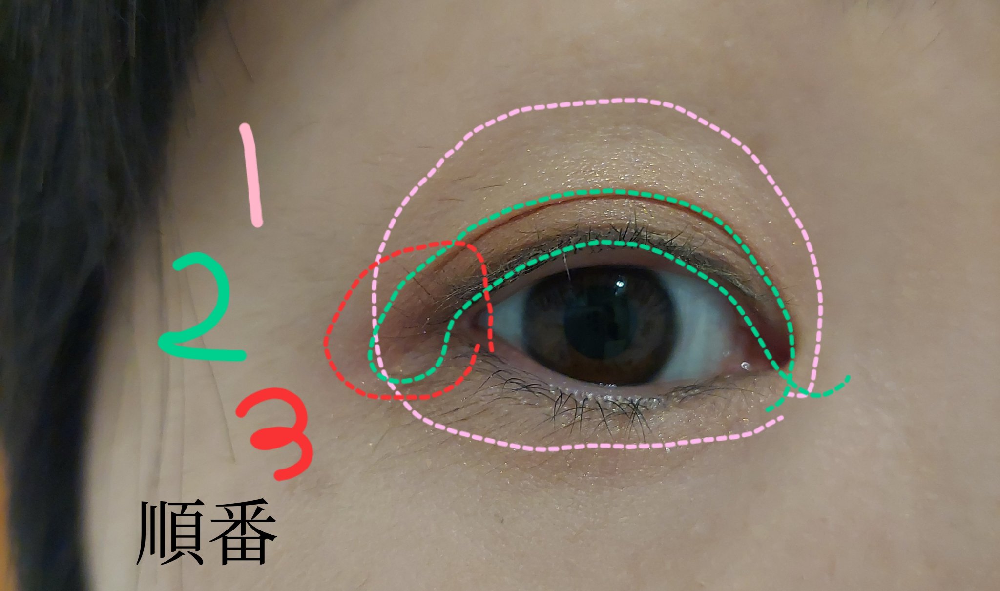 トーンアップアイシャドウ 10 ベリーブラウン/CEZANNE/アイシャドウパレットを使ったクチコミ（3枚目）