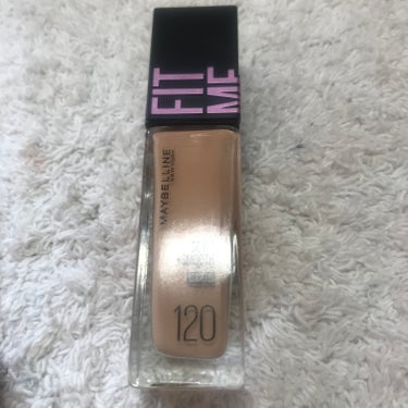 フィットミー リキッド ファンデーション DN 120/MAYBELLINE NEW YORK/リキッドファンデーションを使ったクチコミ（1枚目）