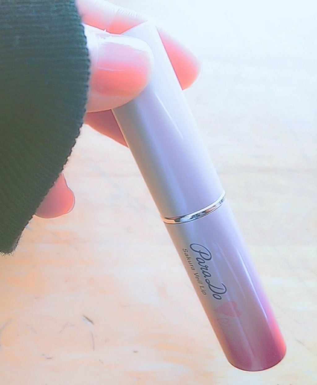 サクラヴェールリップ/パラドゥ/リップクリームを使ったクチコミ（1枚目）