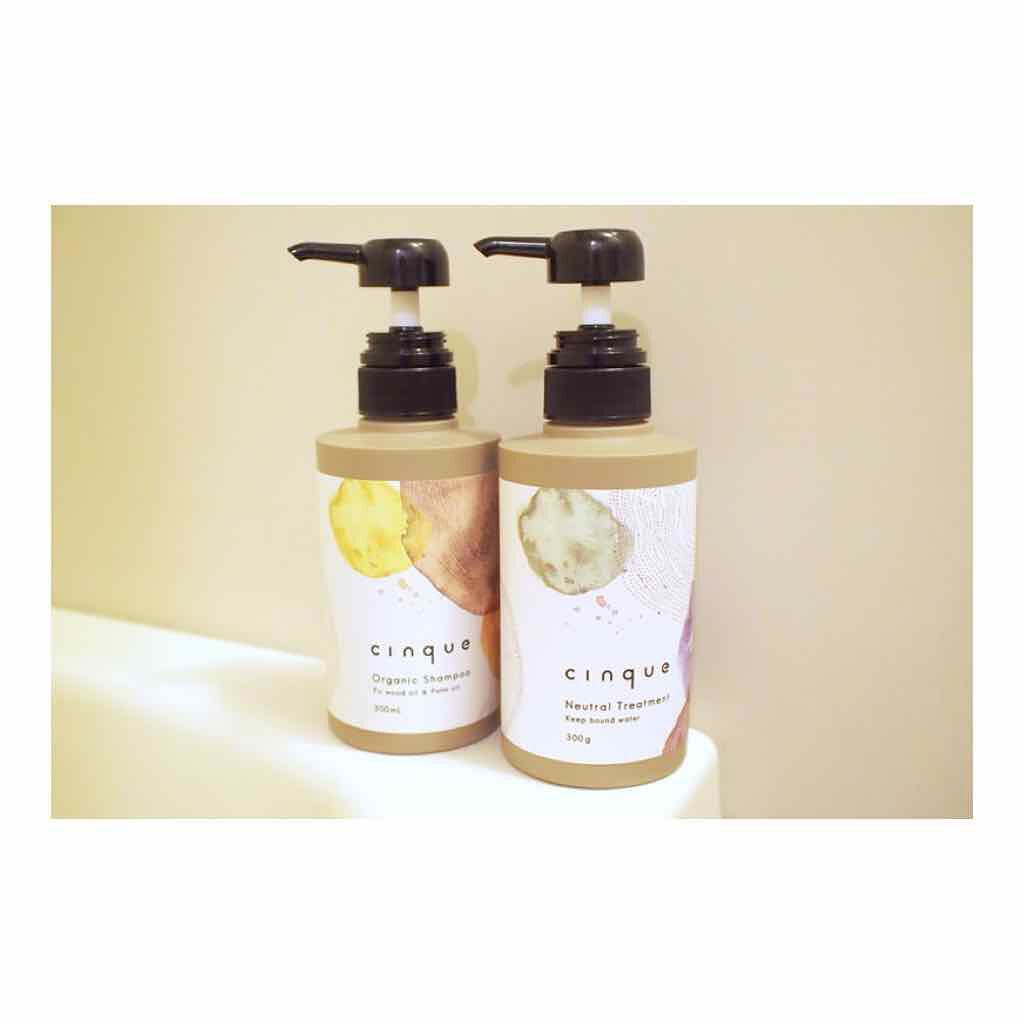 サンクオーガニックシャンプー/ニュートラルトリートメント/cinque/市販シャンプーを使ったクチコミ（2枚目）