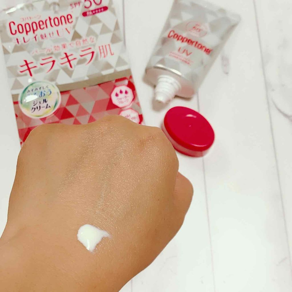 コパトーン キレイ魅せＵＶ　キラキラ肌/コパトーン/日焼け止めクリームを使ったクチコミ（3枚目）
