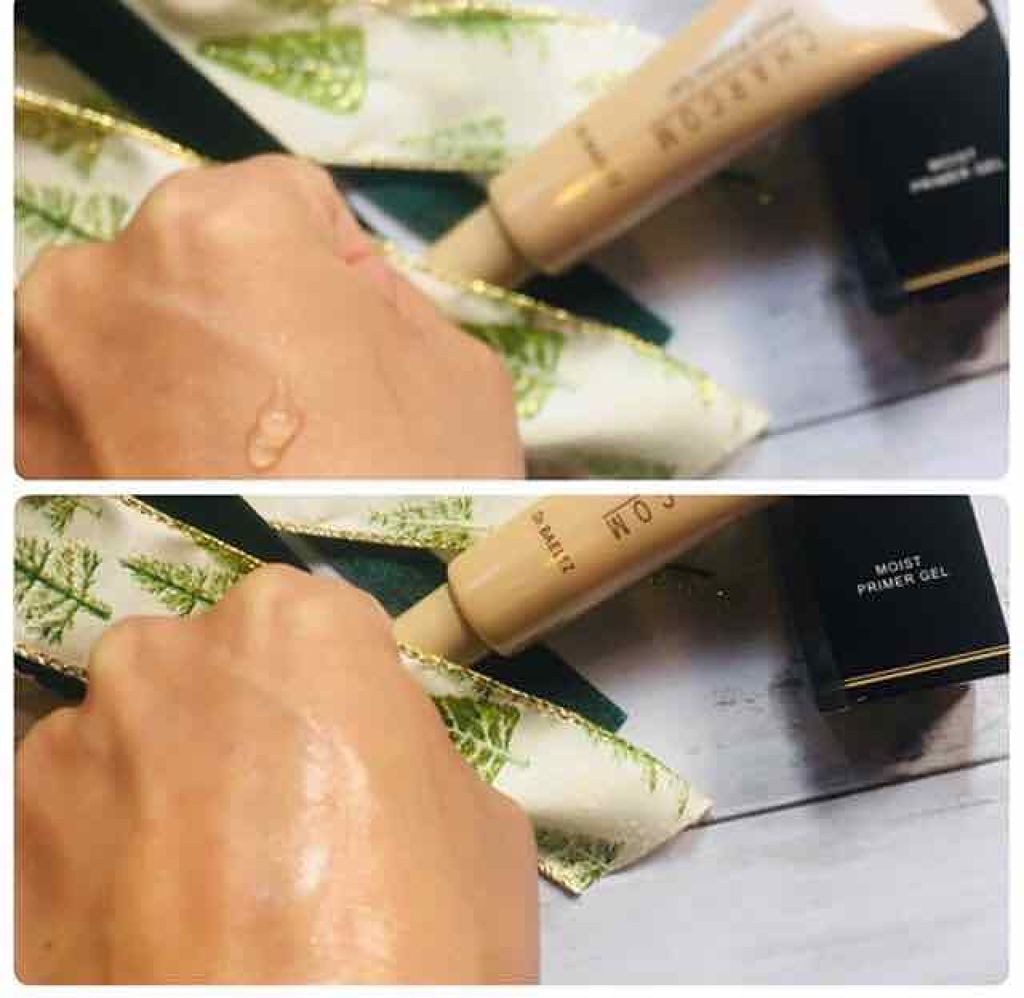 シャルコムモイストプライマージェル/ドクターベルツ/化粧下地を使ったクチコミ（3枚目）