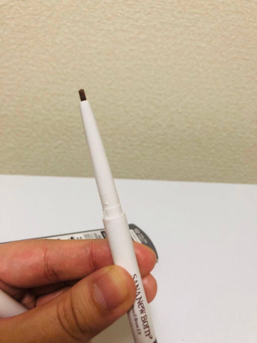 パウダリーペンシルブロウEX/サナ ニューボーン/アイブロウペンシルを使ったクチコミ(2枚目)