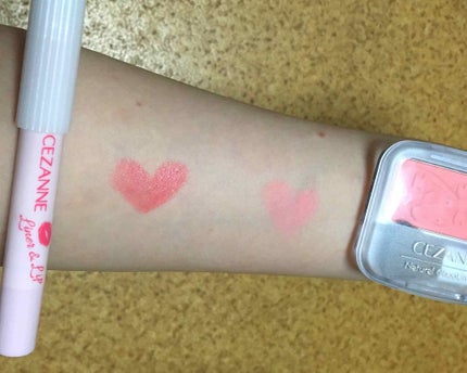 ナチュラル チークN/CEZANNE/パウダーチークを使ったクチコミ(3枚目)