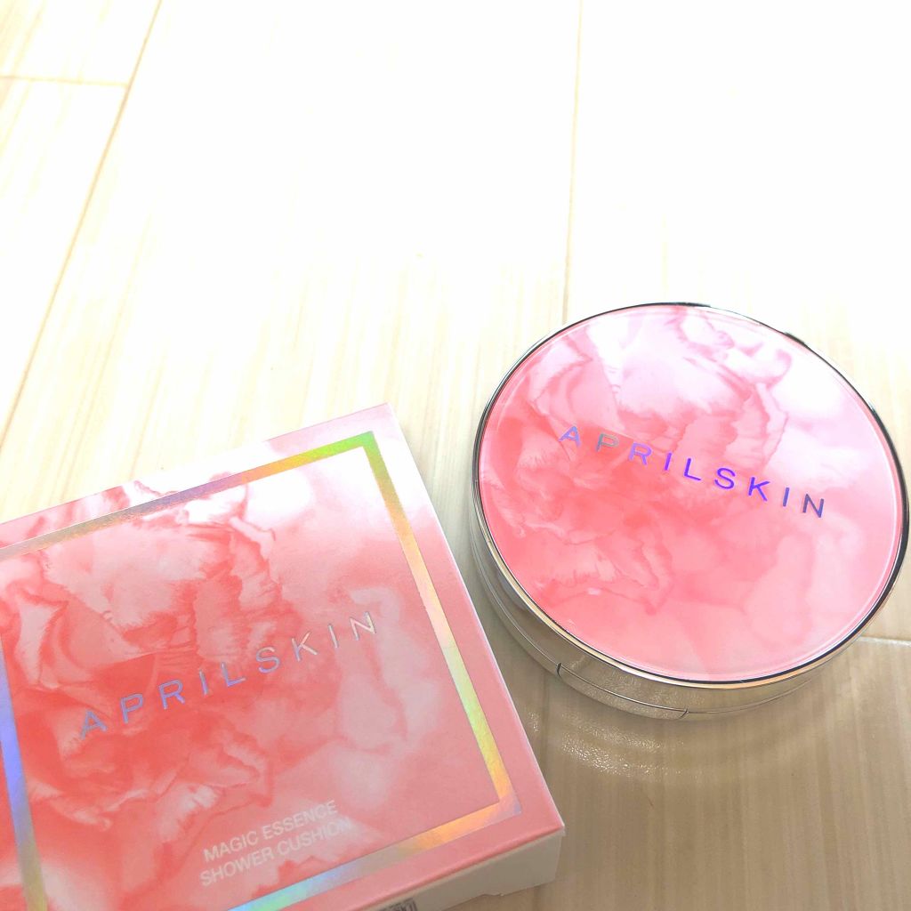 超スリムクッション/APRILSKIN/クッションファンデーションを使ったクチコミ(1枚目)