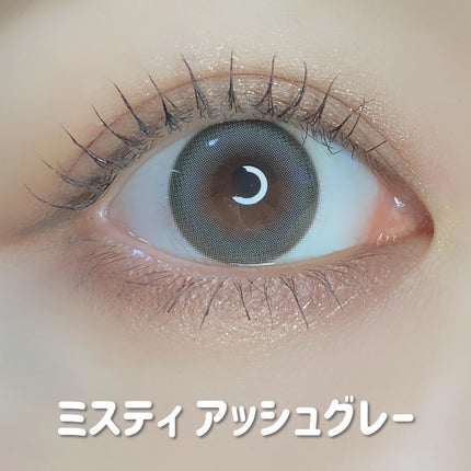 ミスティワンデー/OLENS/カラーコンタクトレンズを使ったクチコミ(4枚目)