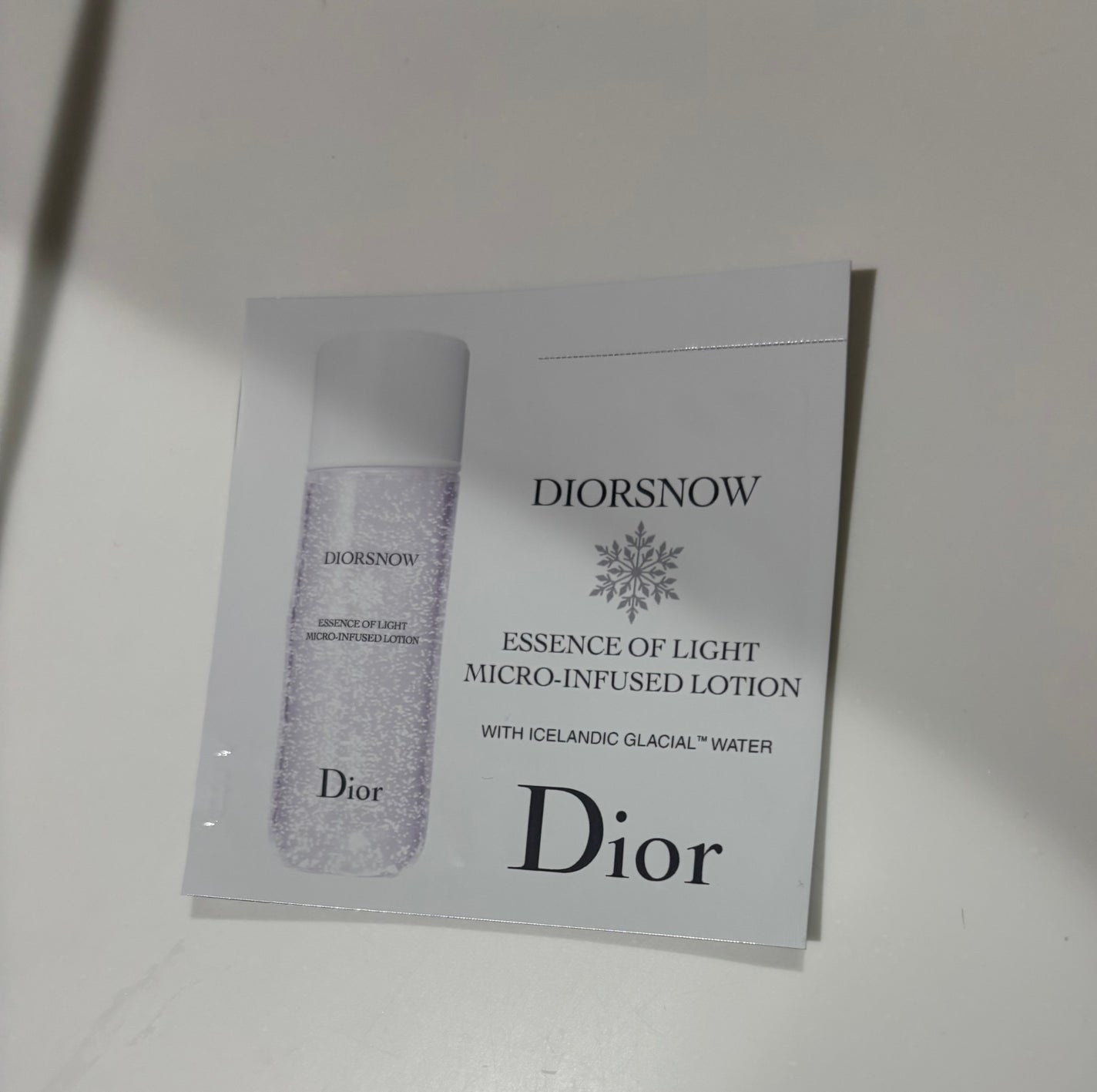 ディオール スノー エッセンス オブ ライト マイクロ ローション/Dior/化粧水を使ったクチコミ(1枚目)