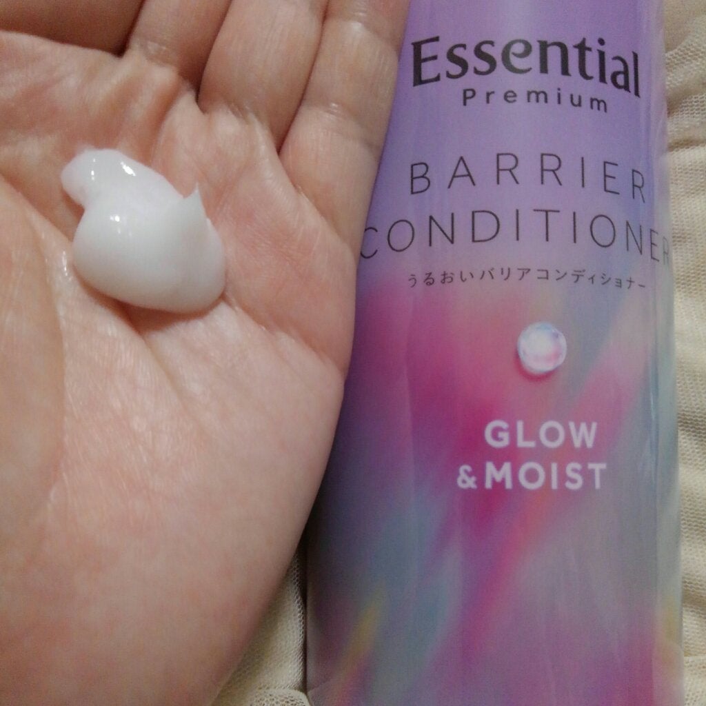 エッセンシャル プレミアム うるおいバリアシャンプー/コンディショナー グロウ&モイスト/エッセンシャル/市販シャンプーを使ったクチコミ(6枚目)