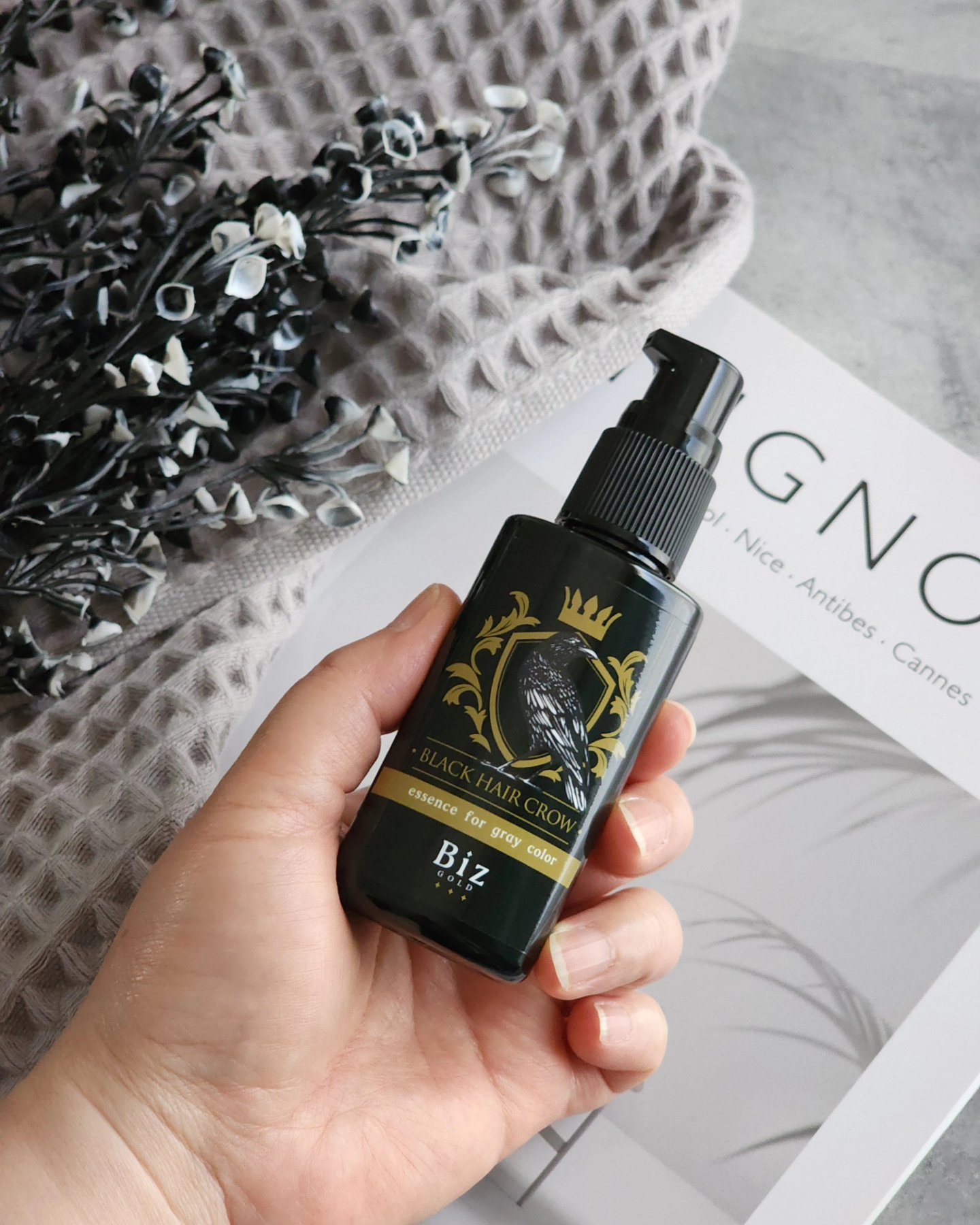 王様のブラックヘアクロウ/BIZGOLD/頭皮ローションを使ったクチコミ（1枚目）