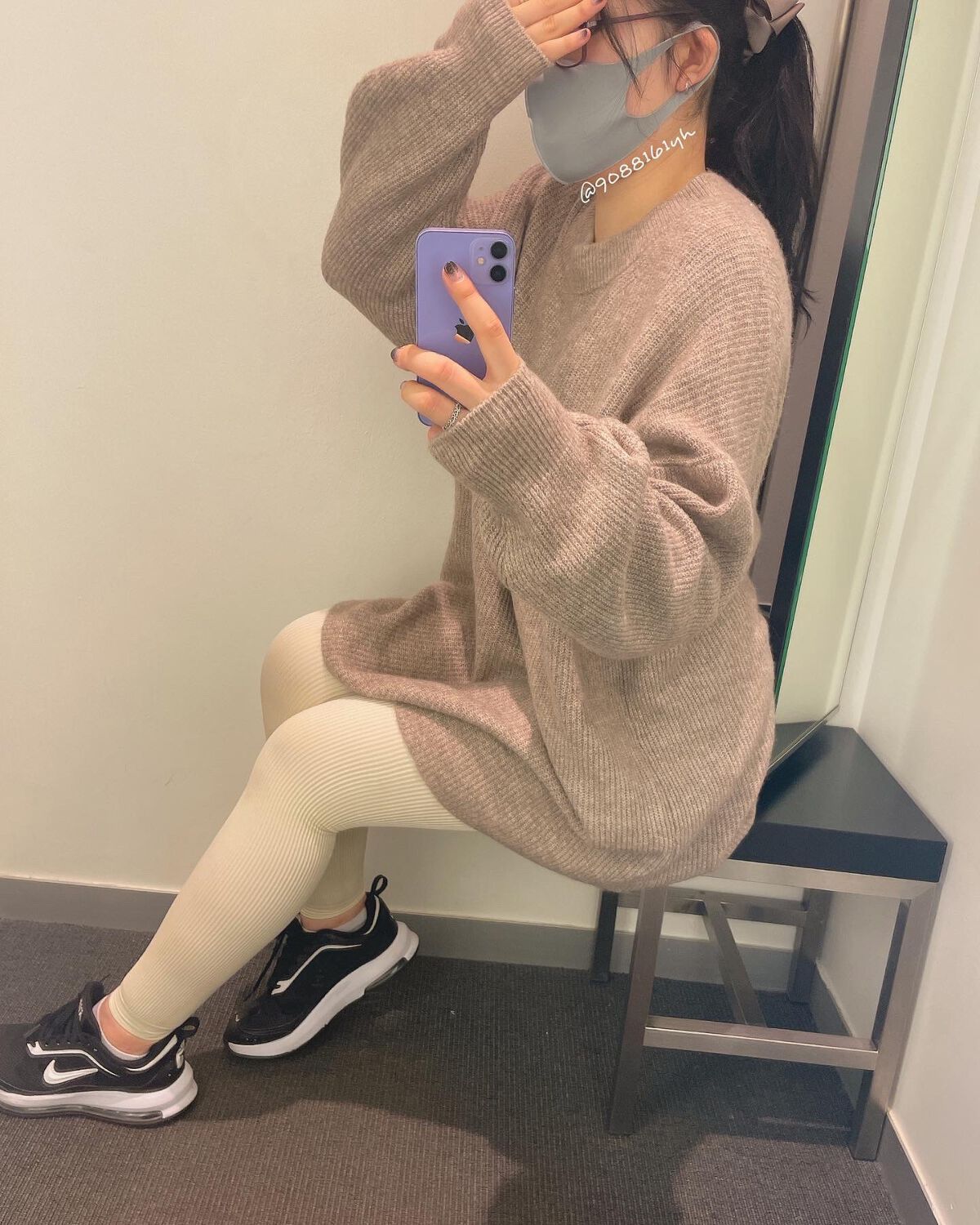 ベルシアーリブステッチ/BELLE SERIES/着圧ソックス・レギンスを使ったクチコミ（2枚目）