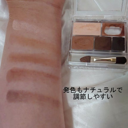 パーフェクトマルチアイズ/キャンメイク/アイシャドウパレットを使ったクチコミ(3枚目)