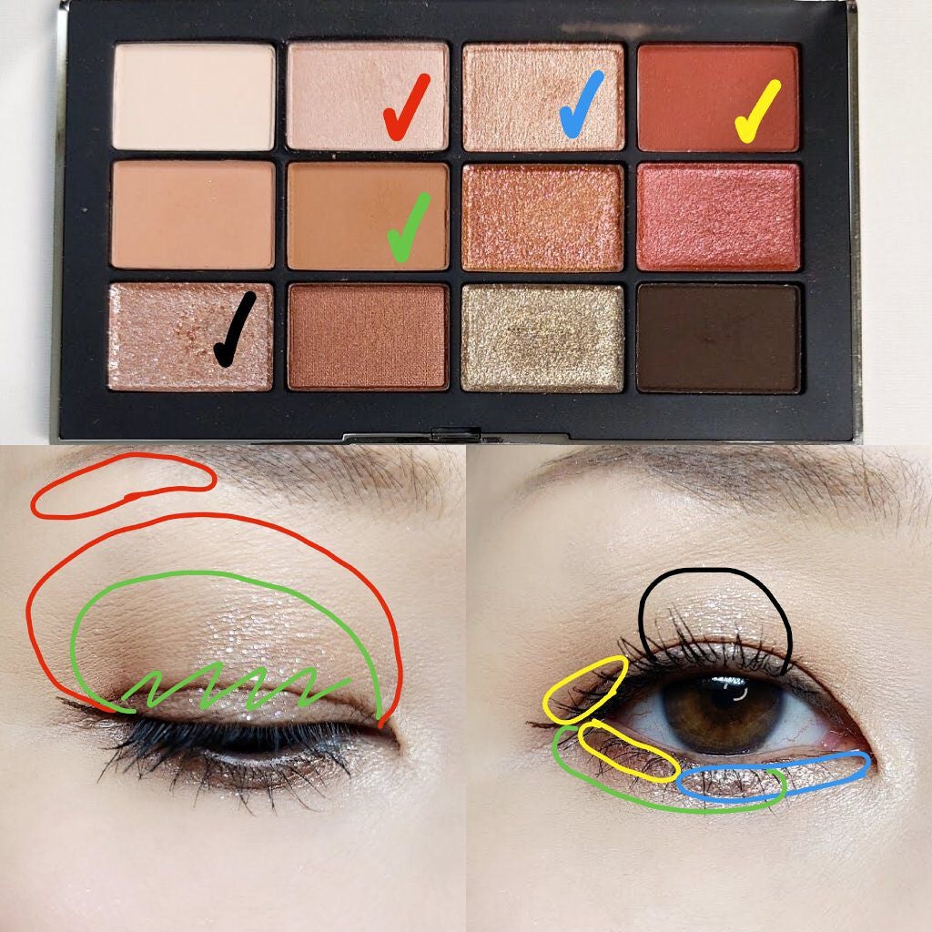 ナーズイスト ウォンテッド アイシャドーパレット/NARS/アイシャドウパレットを使ったクチコミ(5枚目)