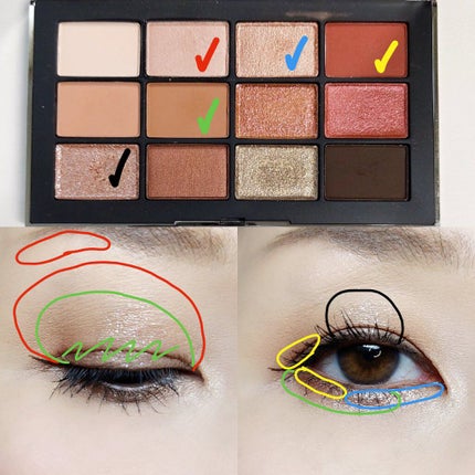 ナーズイスト ウォンテッド アイシャドーパレット/NARS/アイシャドウパレットを使ったクチコミ(5枚目)