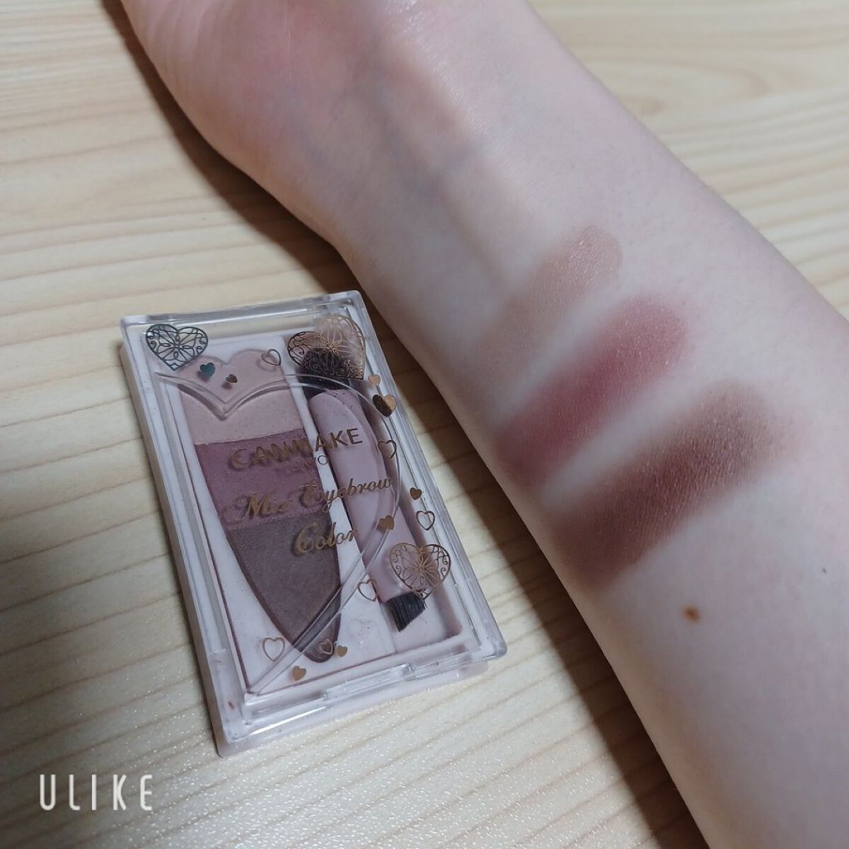 ミックスアイブロウカラー/キャンメイク/パウダーアイブロウを使ったクチコミ（1枚目）
