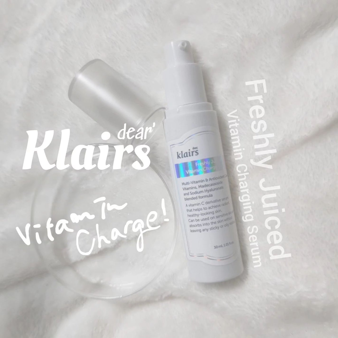 フレッシュリージュースドビタミンチャージングセラム(30ml)/Klairs/美容液を使ったクチコミ(2枚目)