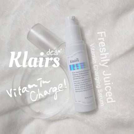 フレッシュリージュースドビタミンチャージングセラム(30ml)/Klairs/美容液を使ったクチコミ(2枚目)