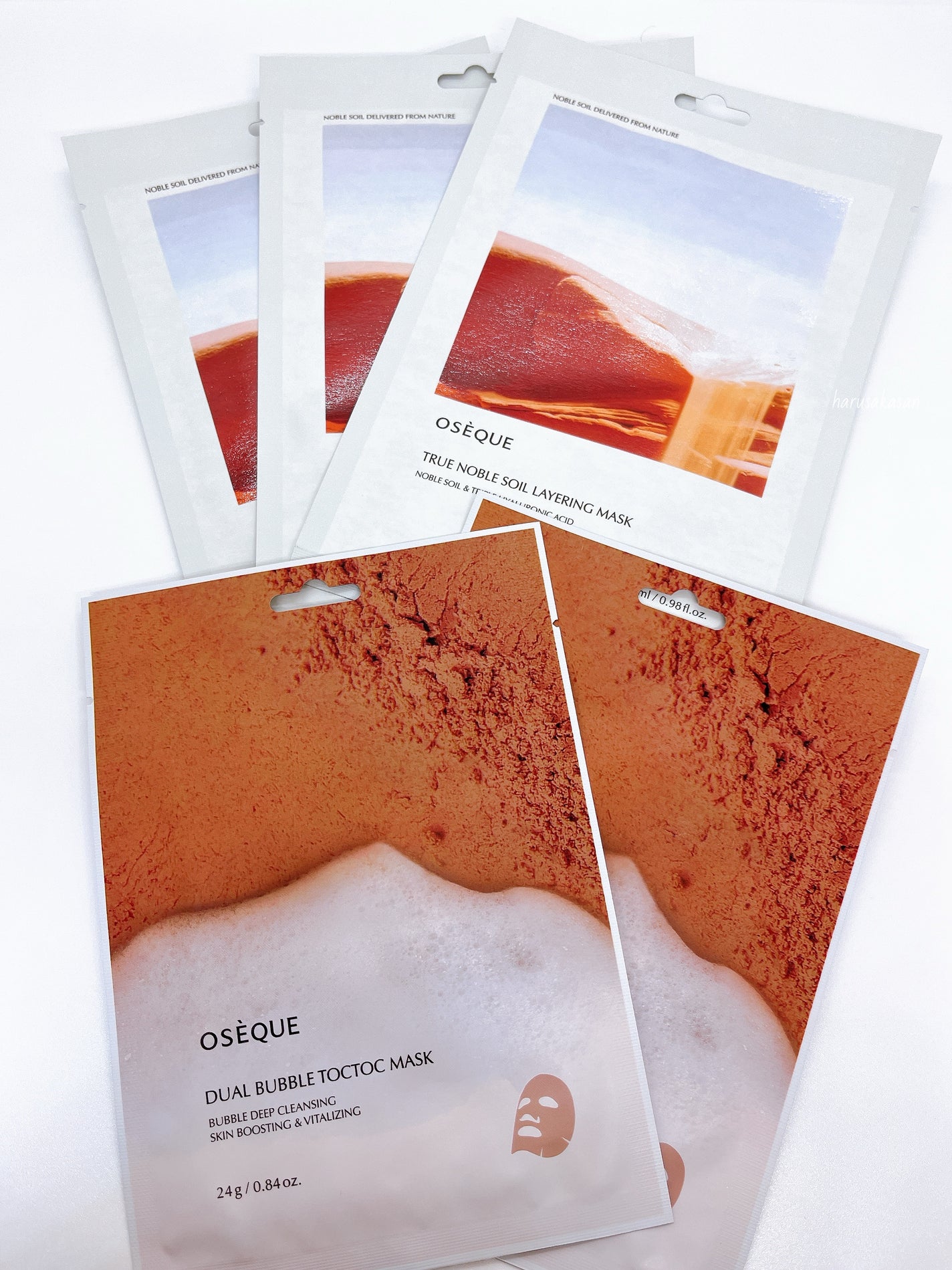 OSEQUE NOBLE SOIL LAYERING MASK/OSEQUE/シートマスク・パックを使ったクチコミ(7枚目)