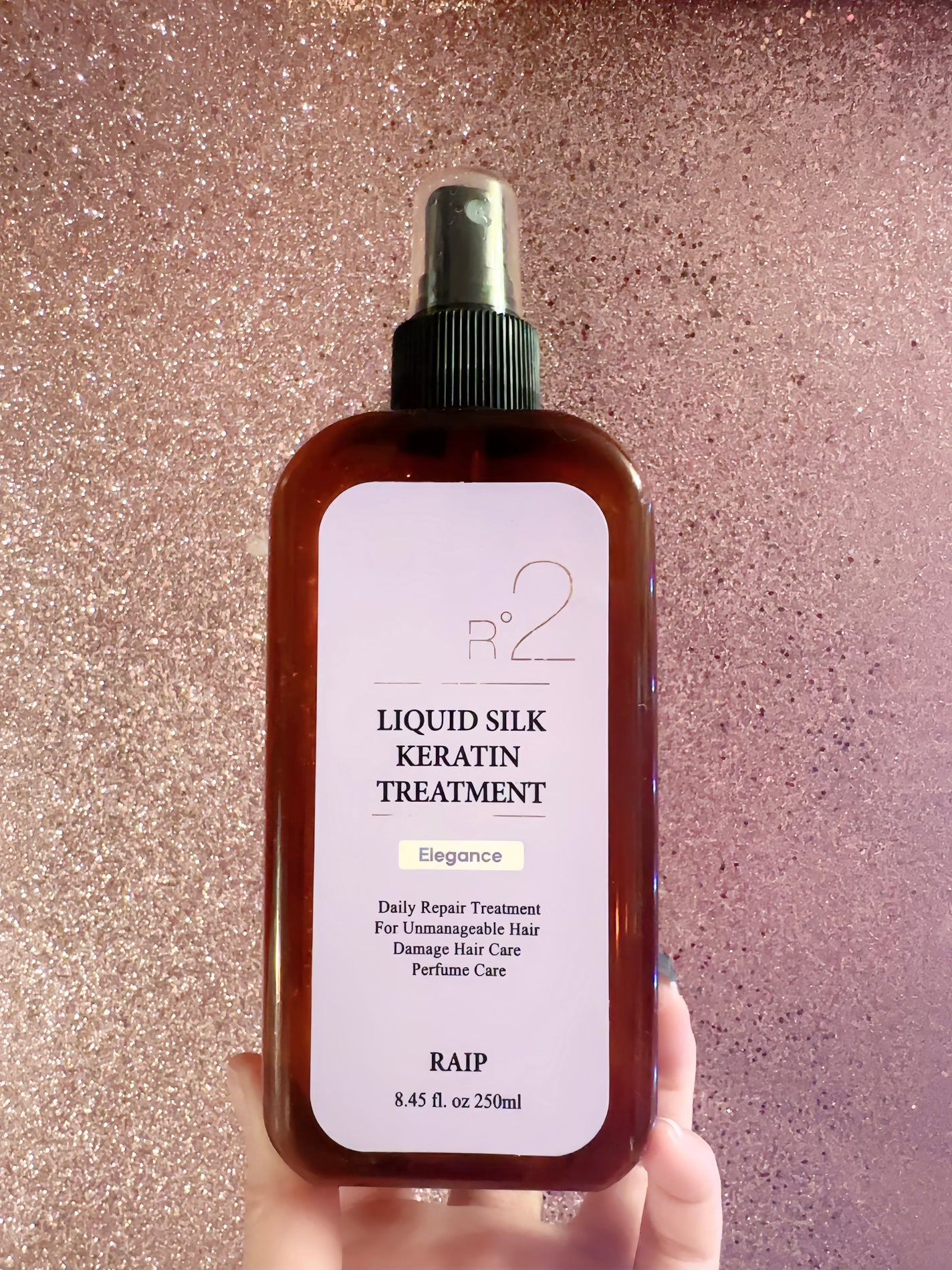 リキッドシルクケラチントリートメント/RAIP/ヘアミストを使ったクチコミ(4枚目)