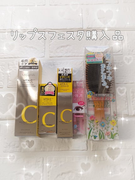 つやつや天然毛のミックスブラシ/マペペ/ヘアブラシを使ったクチコミ(1枚目)