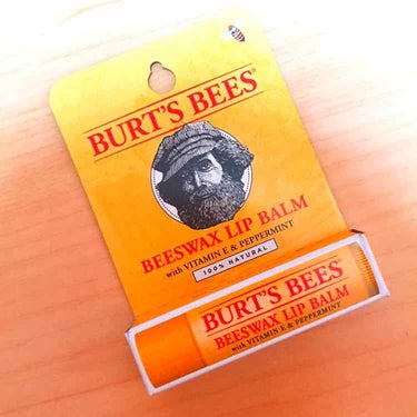 ビーズワックスリップバーム/BURT'S BEES/リップケア・リップクリームを使ったクチコミ（1枚目）