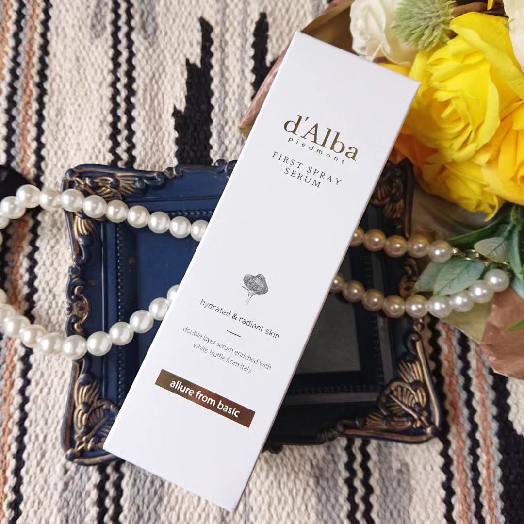 ダルバ ホワイトトリュフファーストスプレーセラム/ダルバ/ミスト状化粧水を使ったクチコミ（3枚目）